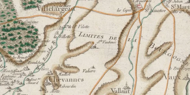 Carte De Cassini 1750 Gallica