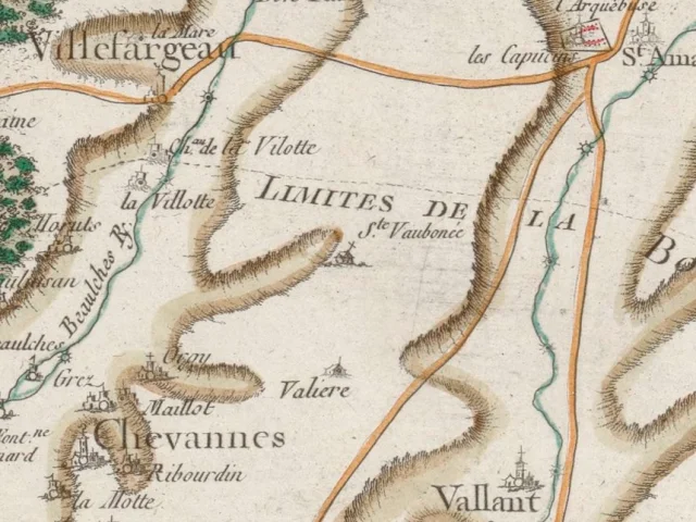 Carte De Cassini 1750 Gallica