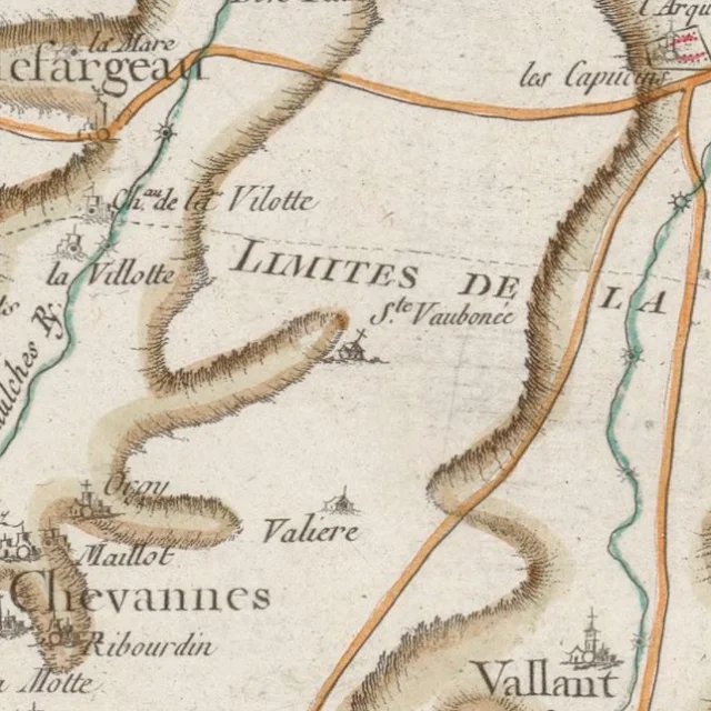 Carte De Cassini 1750 Gallica