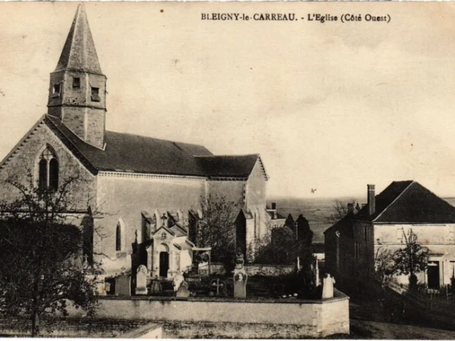 Leglise Au 19e Siecle Ad89 2 Fi Bleigny Le Carreau 1
