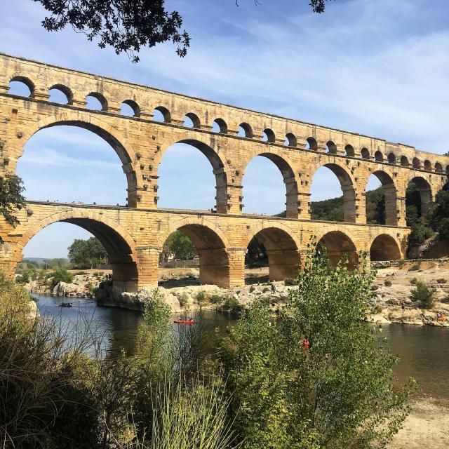 The Pont du Gard - Photo credit: France Olliver / Avignon Tourisme