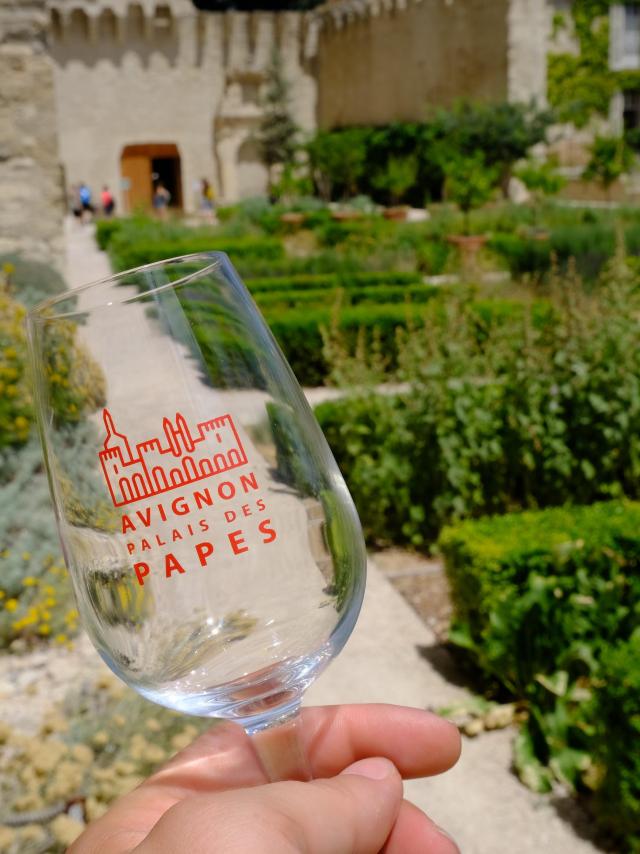 Photo du verre donné lors de l'événement 