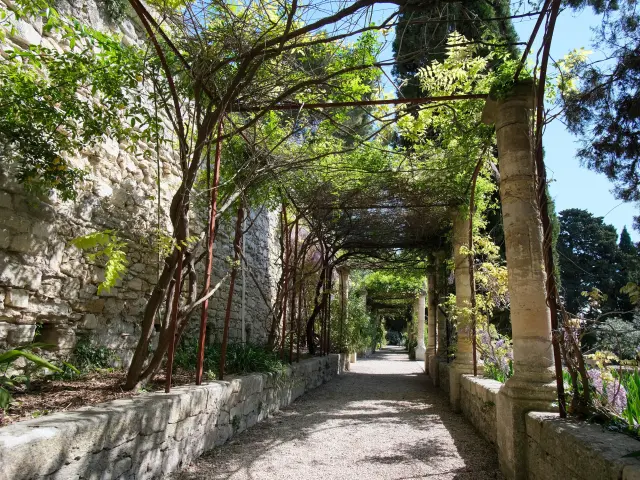 Die Gärten der Abtei Saint-André in Villeneuve-lez-Avignon - Fotokredit: Olivier Tresson / Avignon Tourisme