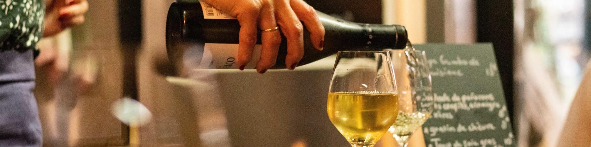 Glass of wine