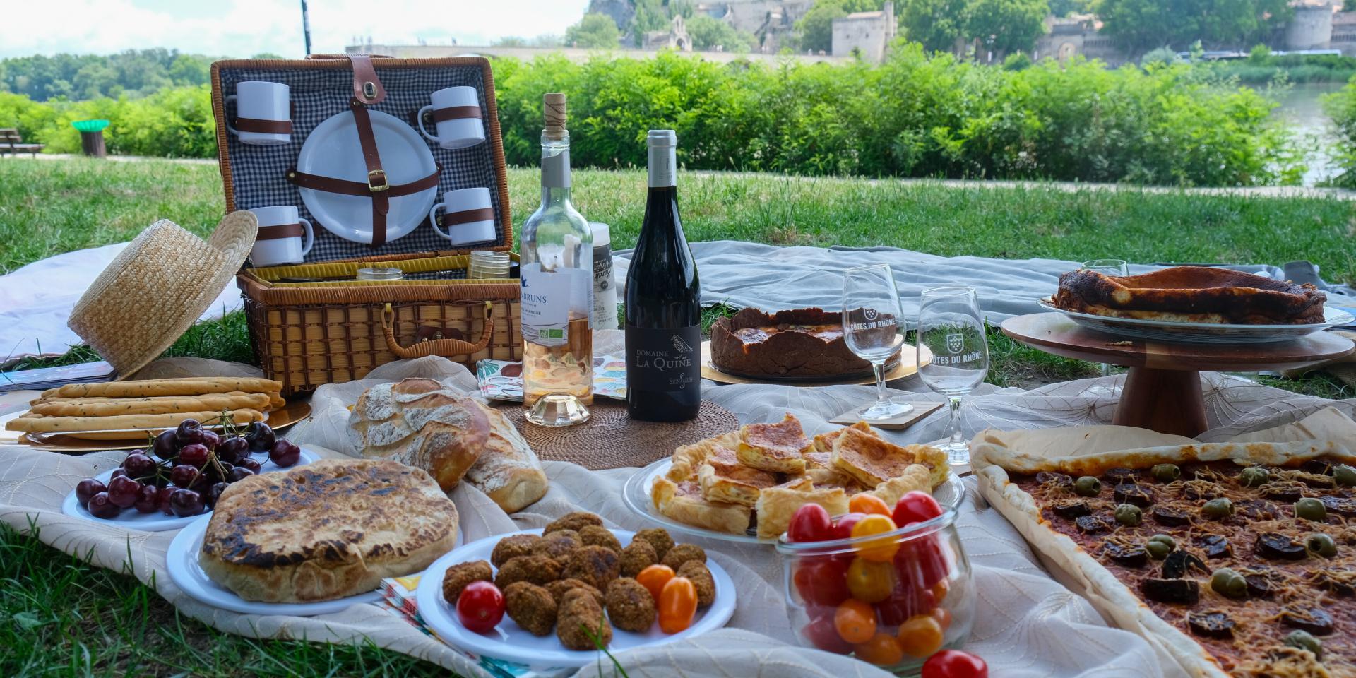 Picnic en la Barthelasse