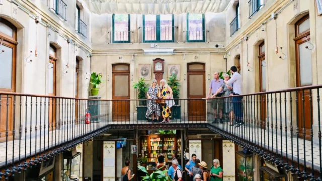 Musée des Bains Pommer : l'atrium - Photo © OTresson