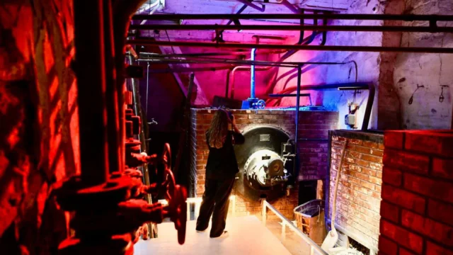 Musée des Bains Pommer : la chaufferie - Photo © OTresson