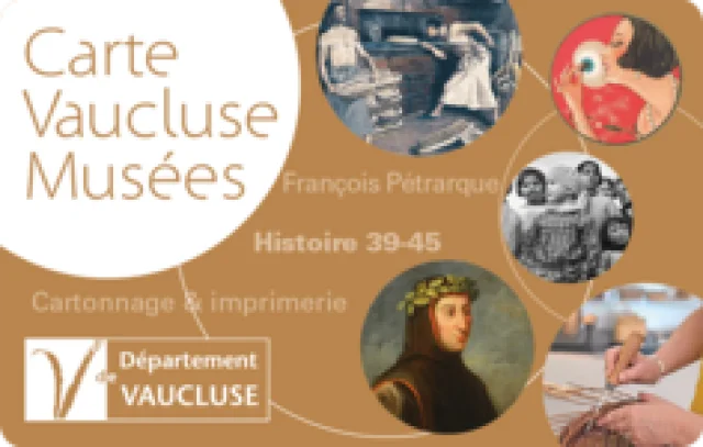 Mappa dei musei del Vaucluse