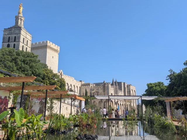 Jardin Ephemere Du Petit Palais Foto Raphael Hiessler
