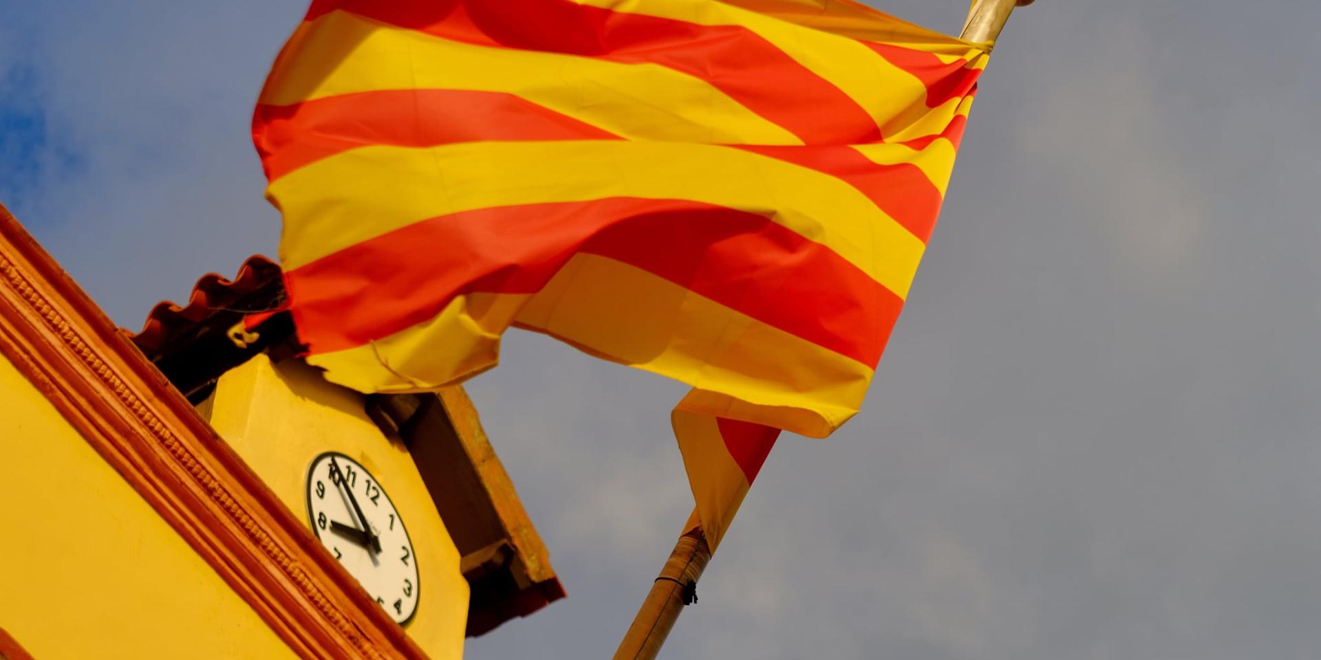 Drapeau Catalan Mairie
