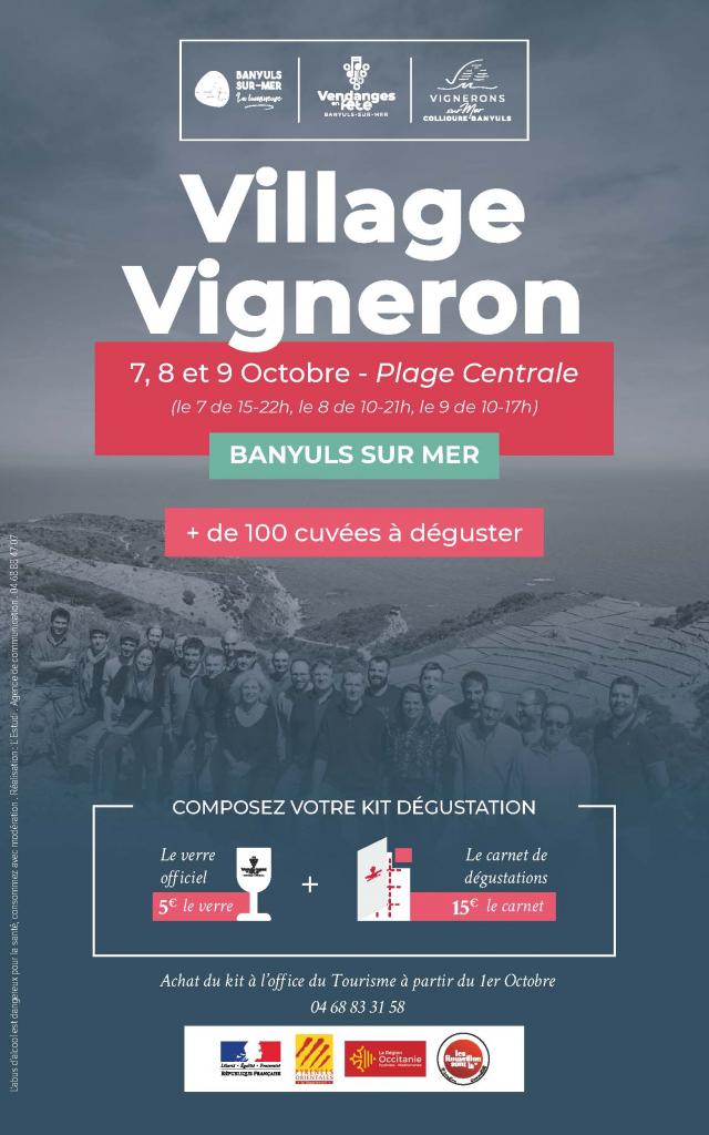 Affiche Village Vigneron