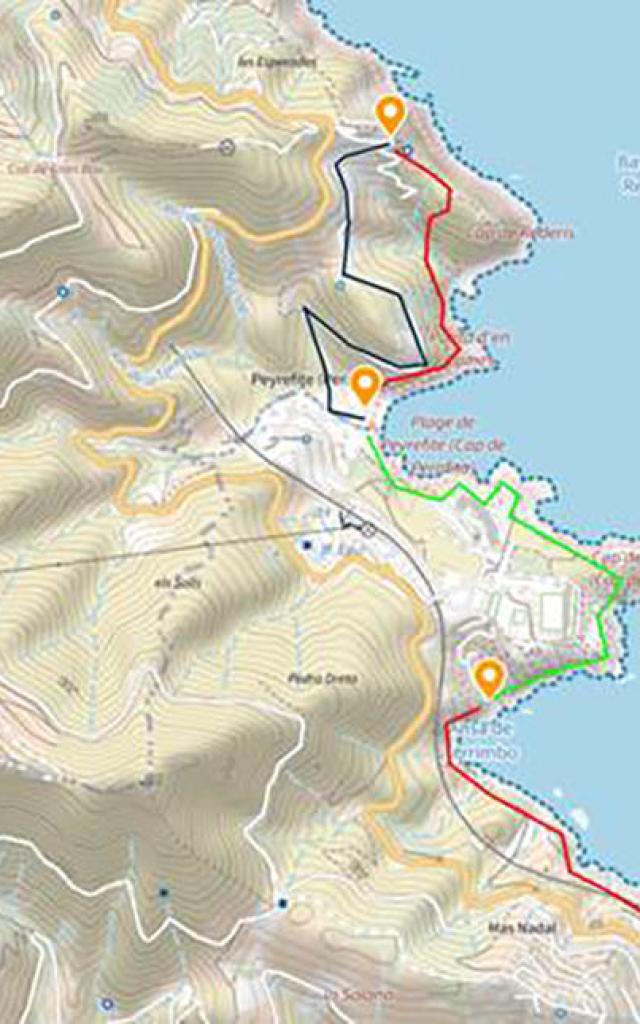 Sentier Littoral Déviation Incendie