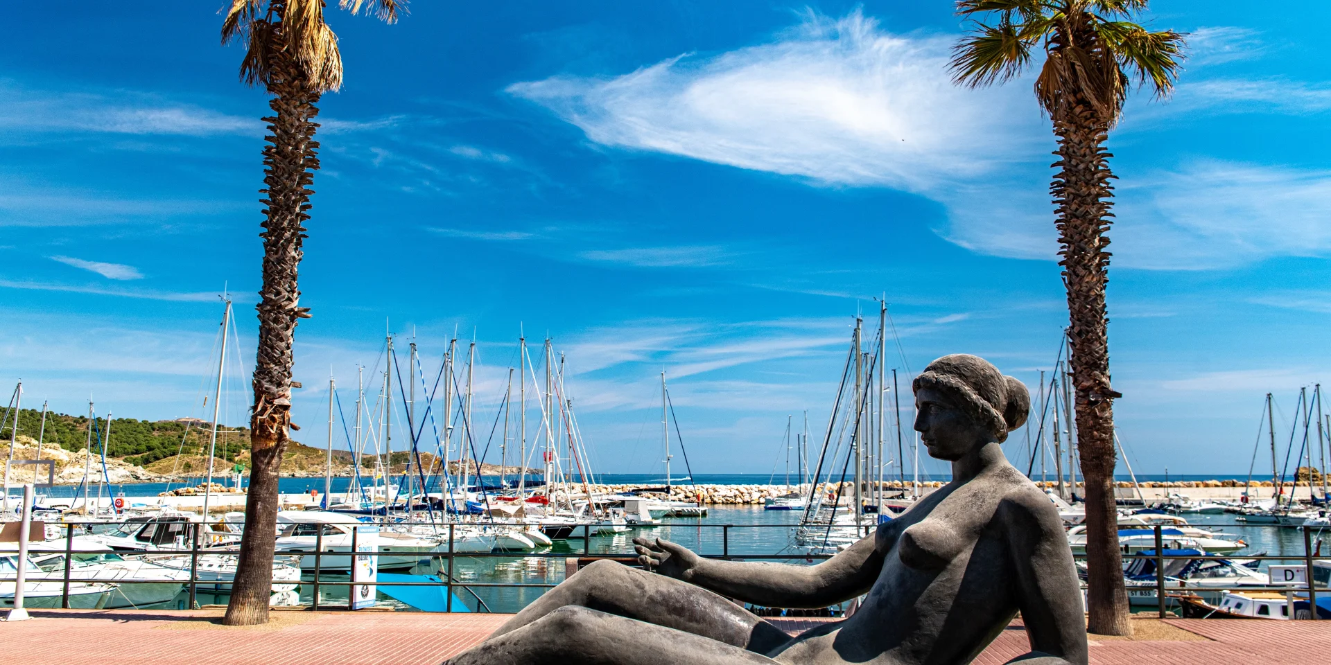 Vue du Port de Plaisance depuis la jetée