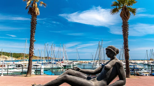 Vue du Port de Plaisance depuis la jetée