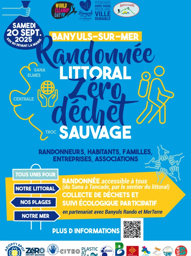 Affiche Rando Wcud 2025 Banyuls