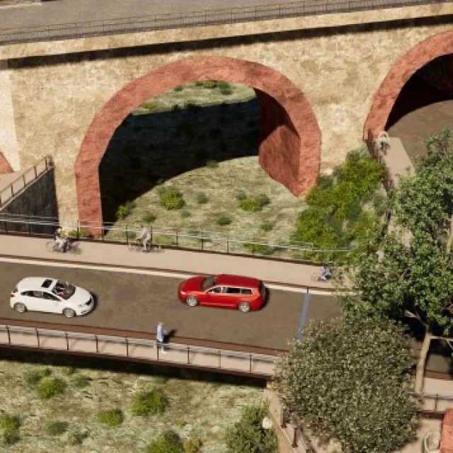 Projection Pont Du Puig Del Mas