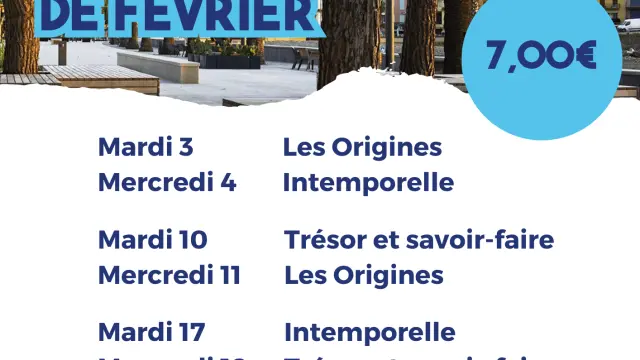 Du 03 Au 2 02 2026 Visites Guidees Fevrier