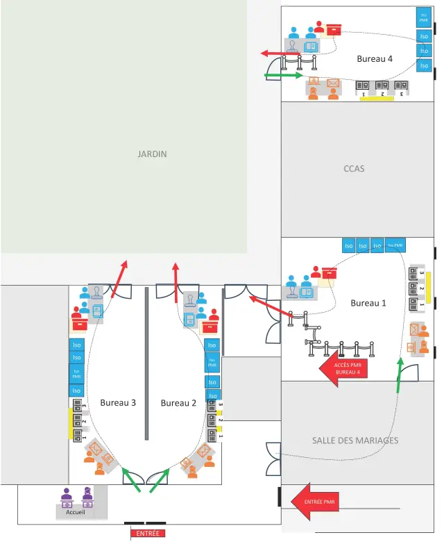 Elections Plan Des Bureaux de vote 2026-Banyuls-sur-Mer