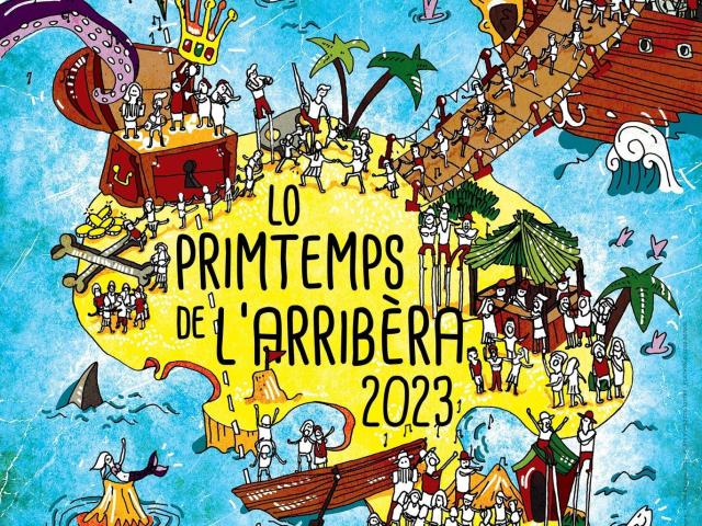 Affiche Lo Primtemps de l'Arribèra 2023