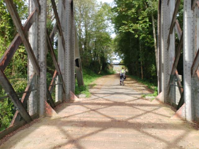 La Voie Verte, à Salies de Béarn