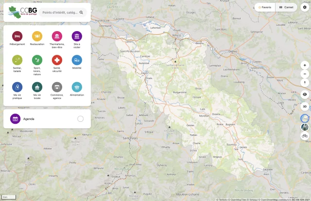 Carte OpenStreetMap