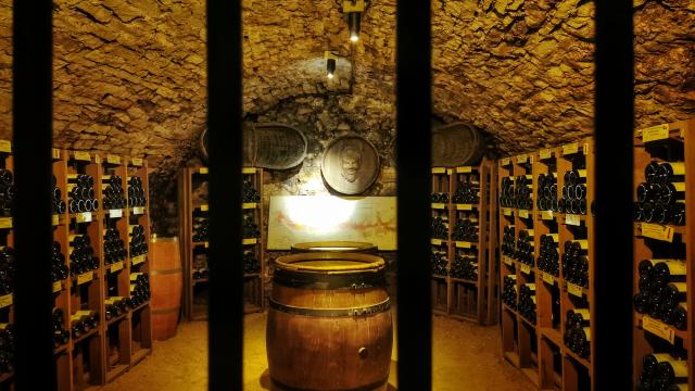 5 kms de galeries voutées sous Beaune et 2 millions de bouteilles en vieillissement à la Maison Patriarche