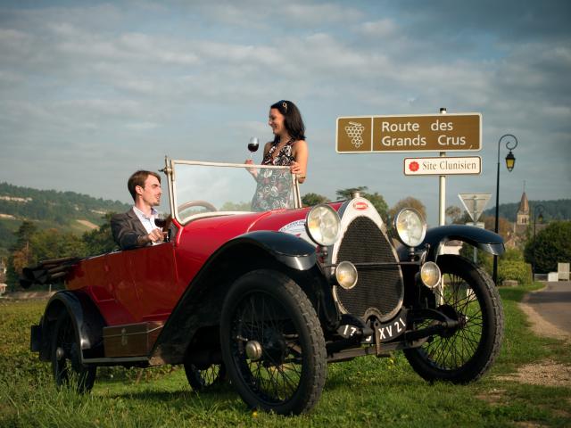 Bugatti Couple Pinot Noir degustación Señal Route Des Grands Crus