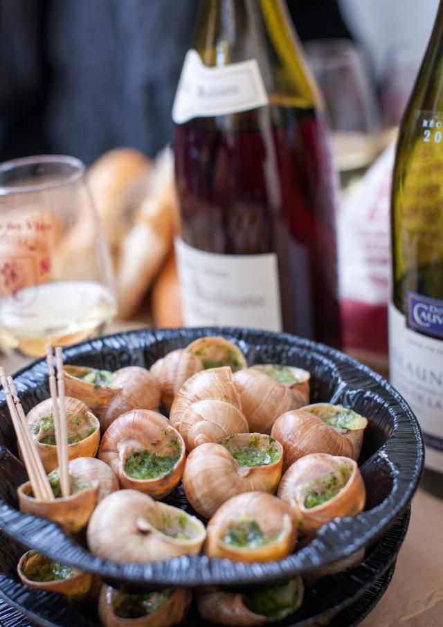 Gastronomia Escargots Borgonha Chardonnay
