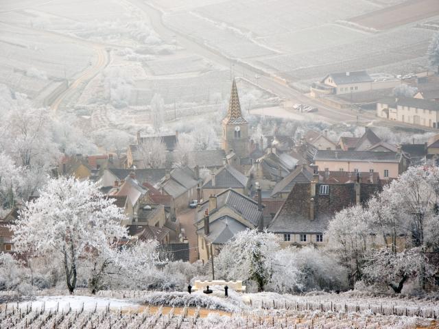 Pernand Vergelesses Winter Village