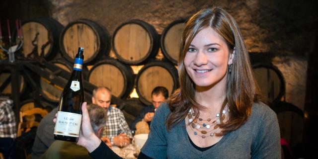 Sommelière de la vente des vins des Hospices de Beaune de 2022