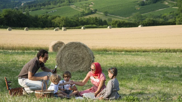 Pique-nique nature en famille