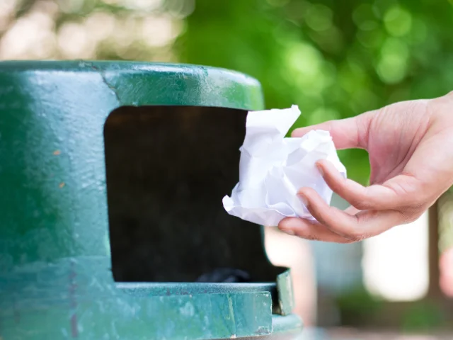 Trie Déchets poubelle