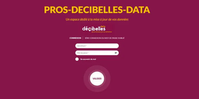 Capture Decibelle data