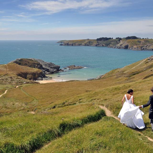 Organiser son mariage à Belle-île-en-Mer, la plus grande des îles bretonnes, Bretagne Sud.