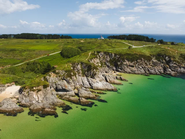 Vue sur la côte & Kerdonis
