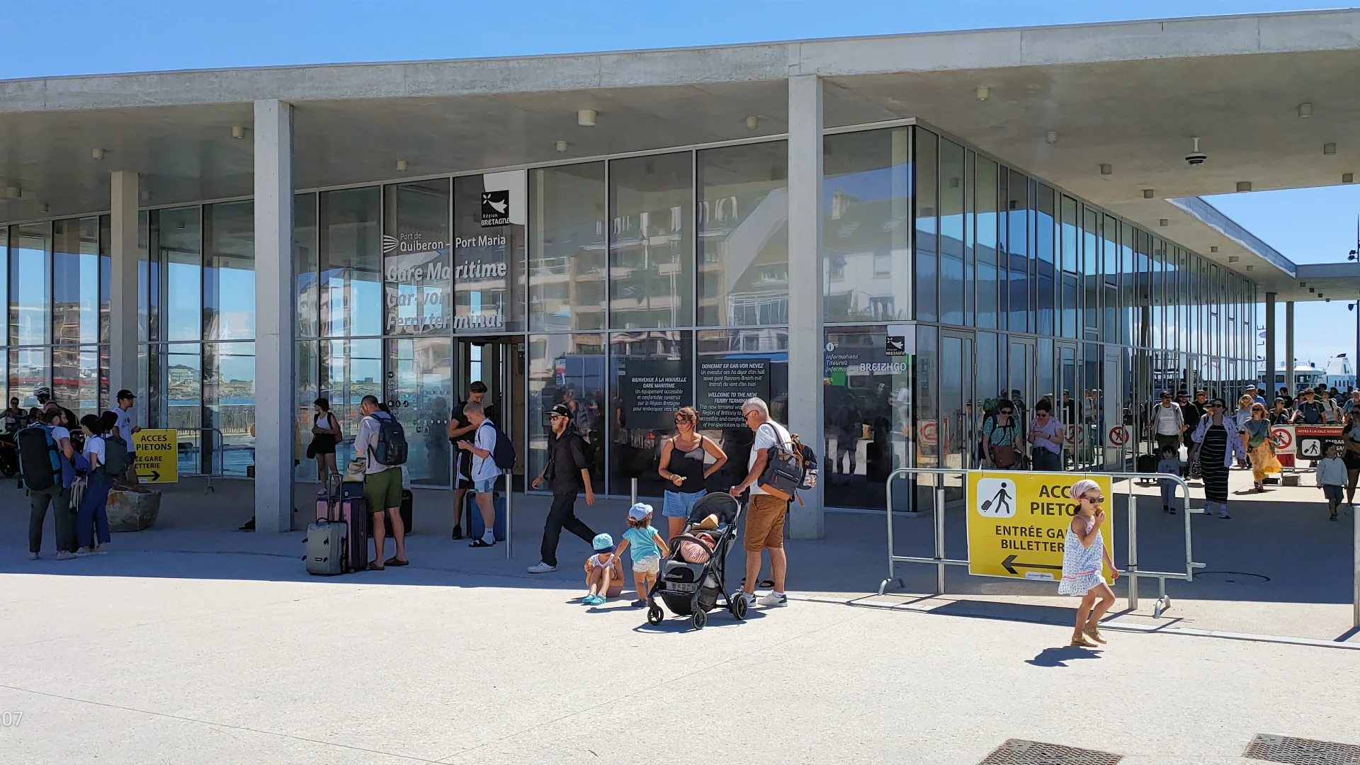 GARE MARITIME QUIBERON - J.Forger