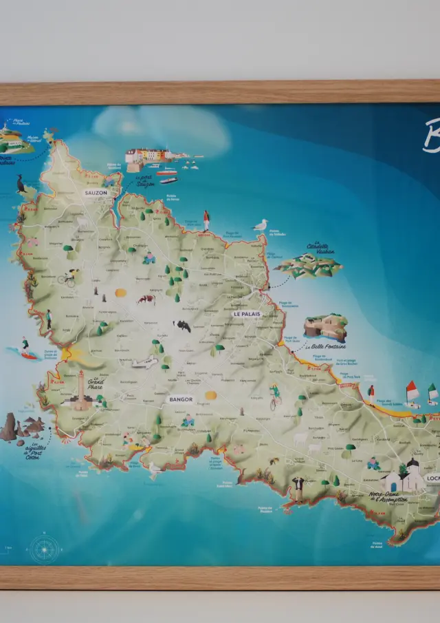 Poster Belle Ile en Mer