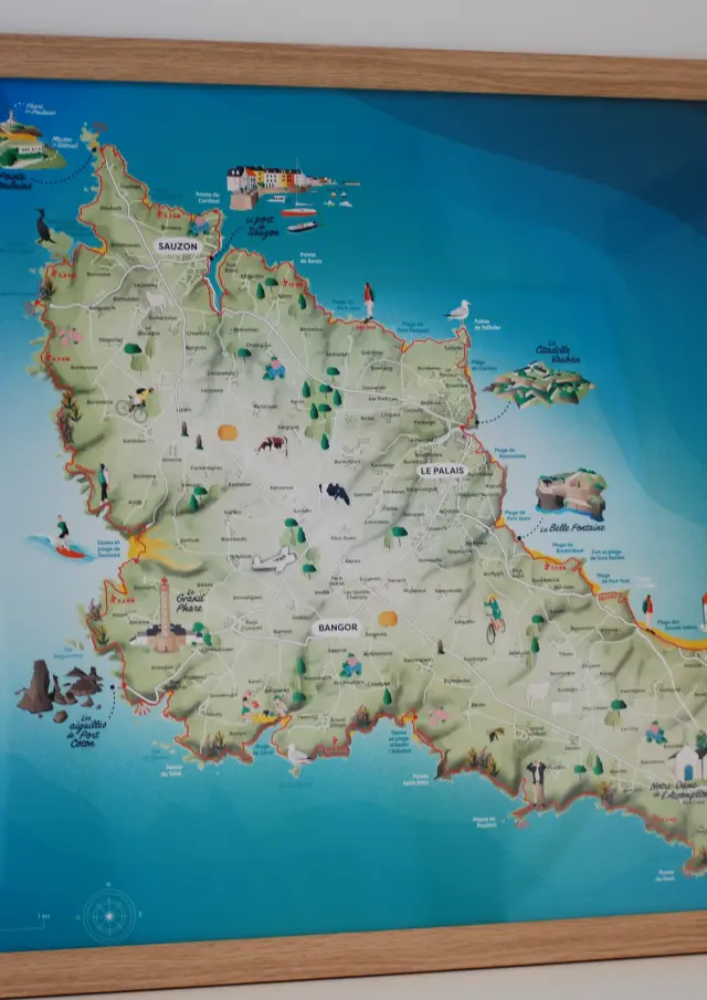 Poster Belle Ile en Mer