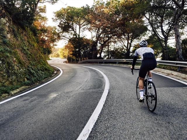 Male cyclist