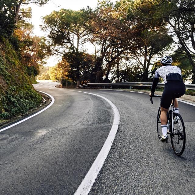 Male cyclist