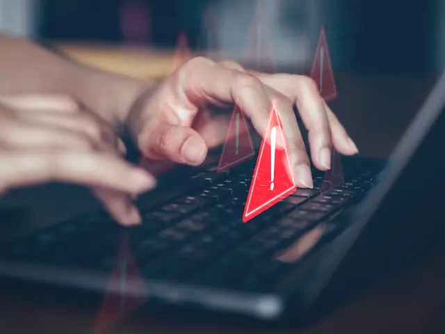 Visuel image d'arnaque