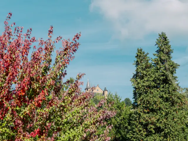 Ville d'Uriage en automne, 2025