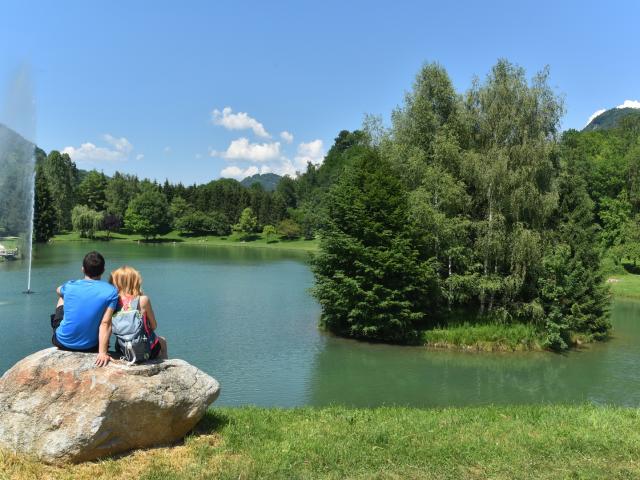 Lac de la mirande à Allevard-les-Bains