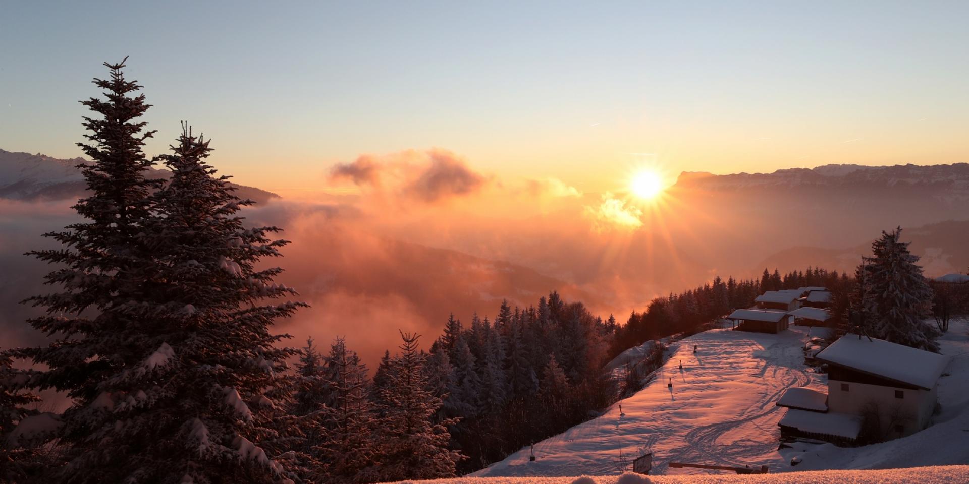 Coucher De Soleil Le Collet