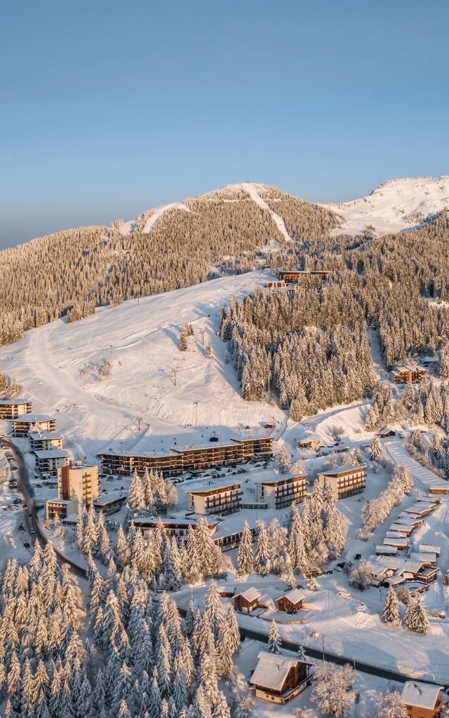 Station familiale du Collet sur le Massif de Belledonne