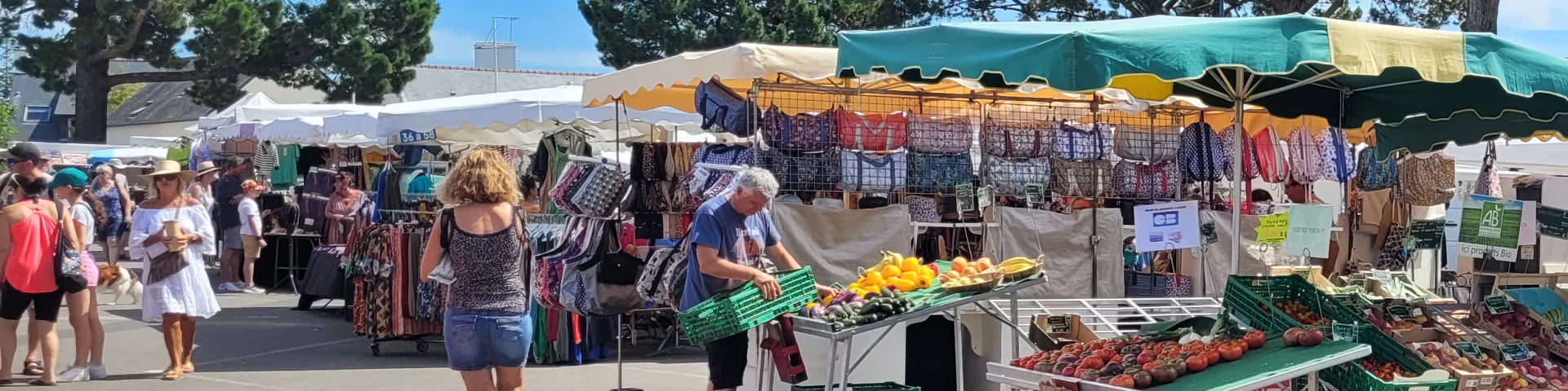 Markt in Bénodet