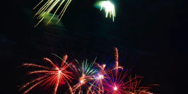 Feuerwerk in Bénodet