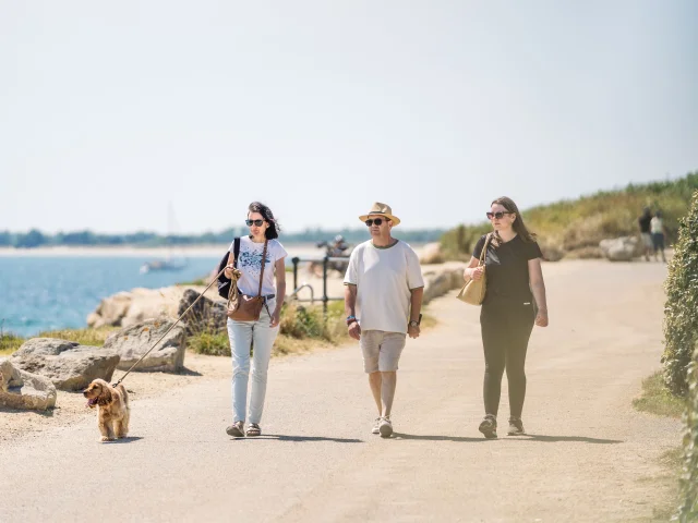 Balade canine sur la Pointe de Groasguen