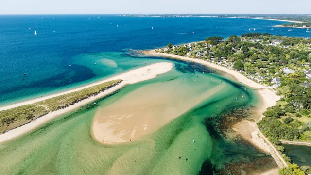 Luchtfoto van Plage du Letty