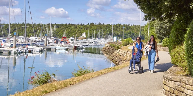 Balade près du port de plaisance